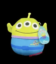 Disney Pixar Toy Story The Claw Alien Squishmallows 8” Collectible Plush NEW