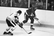 Terry Harper Of The Detroit Red Wings 1970S Old Ice Hockey Photo