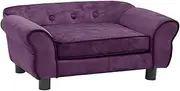 Pet Sofa, Dog Sofa Dog Bed Dog Couch Dog Sofa Burgundy 72x45x30 cm Plush