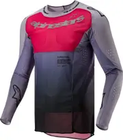 Alpinestars Supertech Dade Motocross Jersey, red-purple, Size 2XL Red Purple