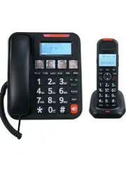 ☎️ OOXSTX Expandable Phone System Corded/Cordless Phone System ☎️