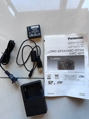 Panasonic DMC-GF5 類單眼數位相機 黑色 二手