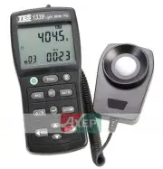 A● TES-1339R Data Logger Light Meter Pro Luxmeter Connect Computer