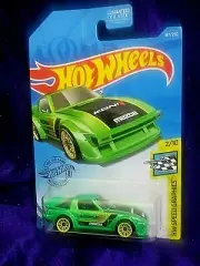 Hot Wheels Mazda RX-7 HW Speed Graphics Series #2/10 Green Diecast 1:64 Scale