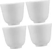 Alipis Traditional Chinese Tea Cup Set Handmade Kungfu Cup Porcelain Teacups Tea Holder