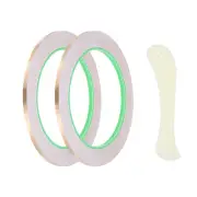 22 Yard 1/6 Inch Copper Foil Tape,2 Roll Copper Tape with Conductive