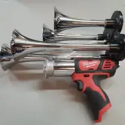 Milwaukee M12 12V Cordless Drill Impact Sports Boat Air Train Horn Compressor