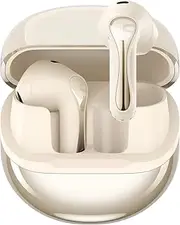 SoundPEATS Air5 Wireless Earbuds with aptX Adaptive Lossless, Bluetooth 5.4 Earphones with 6 Mics Compatible with Snapdragon Sound, 13 mm Driver, 30H Playtime, Qualcomm QCC3091, PeatsAudio APP (Beige)