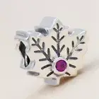 New Authentic Authentic Pandora Charm Maple Leaf 791215SRU W Tag & Suede Pouch