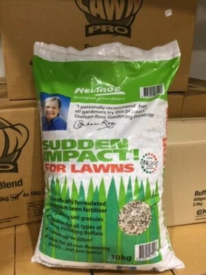 Neutrog Sudden Impact for Lawns Organic Fertiliser 10Kg