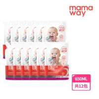 在飛比找momo購物網優惠-【mamaway 媽媽餵】奶瓶蔬果洗潔精補充包 一箱(650