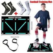 ⚽ Football Agility Training Mat Silent Shock Absorb | Speed & Footwork Drill
