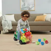 在飛比找蝦皮購物優惠-現貨~Vtech玩具 騎乘回收卡車 學步車 滑步車