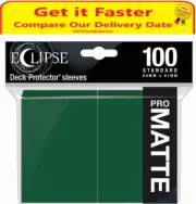 Ultra Pro ECLIPSE SKY GREEN Matte Deck Protector Sleeves100ct MAGIC POKEMON