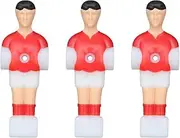 3Pcs Soccer Table Men Player Foosball Man Foosball Accessories Mini Dolls Table Supplies, Football Tabletop Board Game Foosball Men for Sports