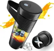 Personal USB 6 Blade Blender for Shakes and Smoothies- 15.5 oz