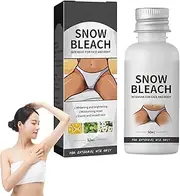 Snow Bleach Cream for Private Part Underarm Whitening,Face and Body Skin Lightening Bleaching Cream,Dark Skin Bleaching Cream for Dark Spots,Skin Bleaching Cream for Intimate Areas (1pcs)
