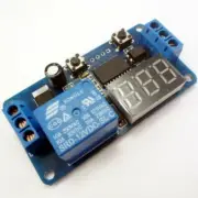 DC 12V LED Display Digital Delay Timer Control Switch Module PLC Automation TOP