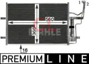 Air Condenser A/C Radiator Air Conditioning FOR MAZDA 5 2005-2010 BP4K61480B