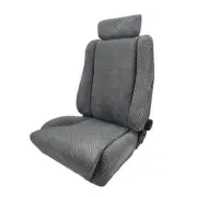 Autotecnica Sport Seat Grey Trim With Twin Adjusters & Lumber Support SP88GS