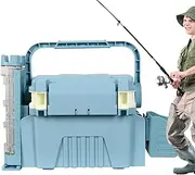 Large Capacity Fishing Boxes,Fishing Tackle Storage Box Organizers | Tacklebox Container Organization Station Multifunctional for Beginners Enthusiasts
