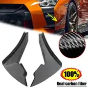 Carbon Fiber Front Bumper Diffuser Splitter Canard For Nissan R35 GT-R 2017-2020 (for: Nissan)