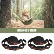 Adjustable Tree Hanging Hammock Straps Climbing Rope Belt Extension Heavy Duty
