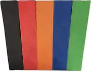 Fit City Care India Rubber Cricket Bat Toe Guard (Assorted Colours, Full Size) - Pack of 5
