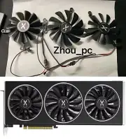 GPU Replacement Cooling Cooler Fan For XFX SPEEDSTER QICK RX 6700XT 6750XT