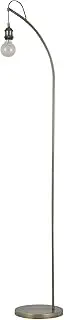 [Lexi Lighting] Mykki Floor Lamp, Metal Base with Antique Brass Finish, 165cm Height, Shadeless Minimalist Design for Living Room and Lounge Room Interior Décor