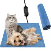 Pet Heating Pad for Cats,2 Velevt Covers Indoor Outdoor Waterproof Heated Pad...