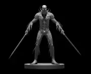 Far Realm Overlord Demon NPC Monster Manual 28mm Scale D&D Tabletop Miniature