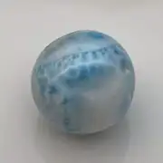 Larimar - AA+ The Dolphin Stone - 33mm - Calming Healing Crystals