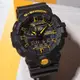 CASIO G-SHOCK 搶眼風格 黑x黃雙顯腕錶 GA-700CY-1A