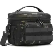 Men‘s Tactical Lunch Bag Insulated Box Lunch Cooler Bag wtih Shoulder Strap