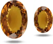 1 Pcs Natural Bear Quartz Faceted Gemstone Top Quality Shape: Oval, Size: 14x11mm, Jewelry Making Supplies, 14x11mm, Gemstone, lemon quartz