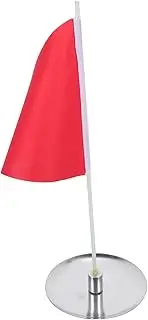 Gatuida 1 Set Golf Practice Flag Golf Hole Cup Tray Flag for Backyard Training Putting Accuracy Lightweight Compact Easy to Store
