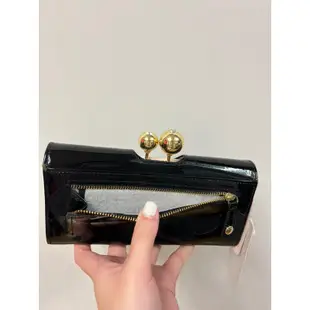 TED BAKER黑色漆皮長夾·錢包👛