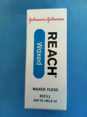 Reach Waxed Floss REFILL SPOOL of 200 YARDS ( Pack of 24)