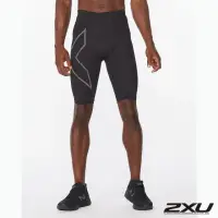 在飛比找momo購物網優惠-【2XU】男 MCS高階跑步壓縮短褲(反光黑)