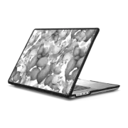 MacBook Pro 16-inch (M1 - M4) Impact Case Watercolor abstract black white peonies flowers