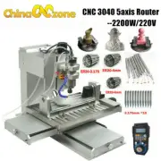 CNC3040 5Axis Routers Engraving Carving Cutter Router Milling DIY Machine 2200W