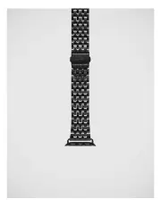 [Mimco] 40mm Swirl Watch Band in Jet Black