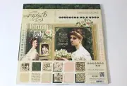 Graphic 45 PORTRAIT OF A LADY 12x12 Cardstock Paper Pad--RETIRED, SEALED, LOVELY