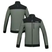 YONEX 24F/W Men's Badminton Training Woven Jacket Sports Top Olive NWT 243WU003M