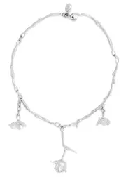 Marni Rose Bud Necklace - Silver ONE SIZE