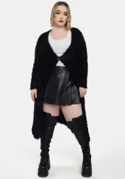 [Current Mood] Plus Final Girl Fuzzy Knit Duster