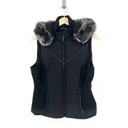 White House Black Market WKND Hooded Puffer Vest NWT Size Medium Retail $198