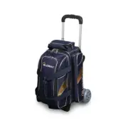 900 Global 2 Ball Deluxe Roller Blue/Gold Bowling Bag