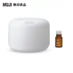 【MUJI 無印良品】大容量超音波芬香噴霧器(精油/尤加利.10ML)